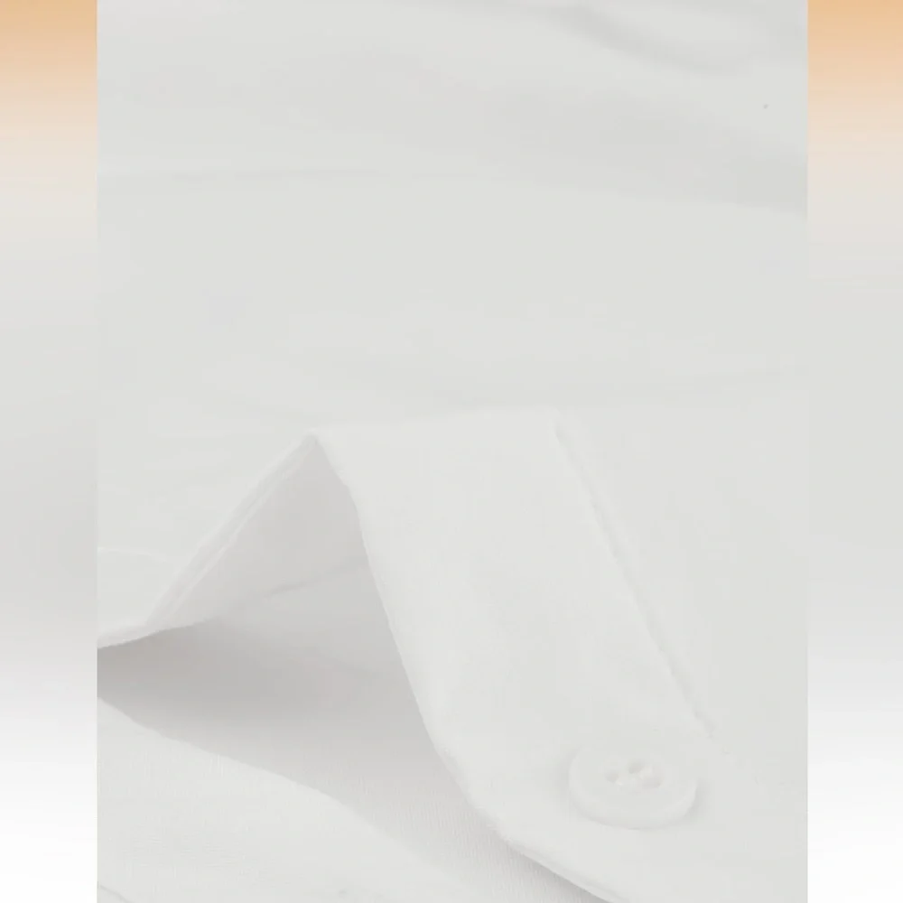 Allegra K Women's Bodysuit Button Down Collared Short Sleeve  S 845-11 - Picture 5 of 8